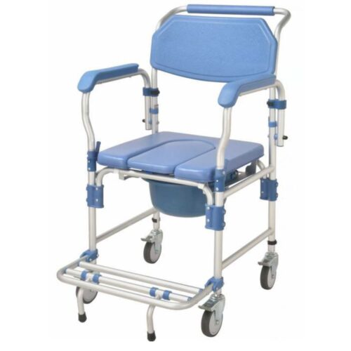 كرسي حمام متحرك الومنيوم