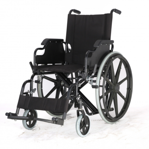 كرسي متحرك خفيف الوزن بعجلات كبيرة موديل 909b g