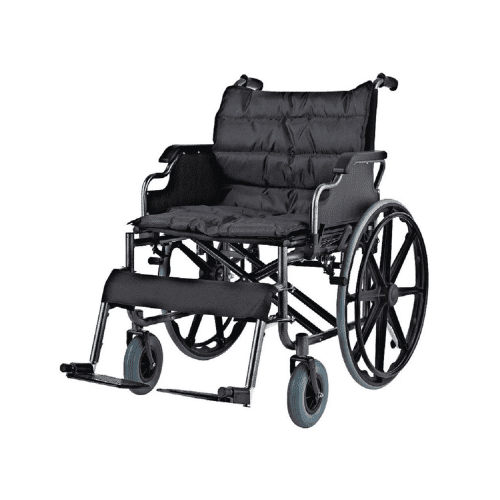 كرسي متحرك عريض مع بجلسة اضافية مريحة 951b